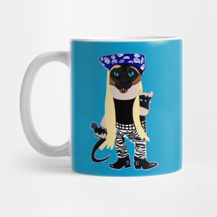 Rock On Kitty Mug